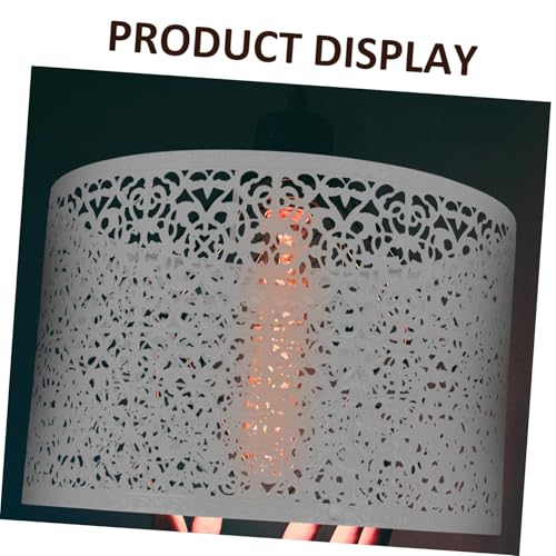 Image of 1pc Lampshade Table Light Shade Lamp Decor Accessory Ceiling Light Shade Light Accessory Light Pendant Shade