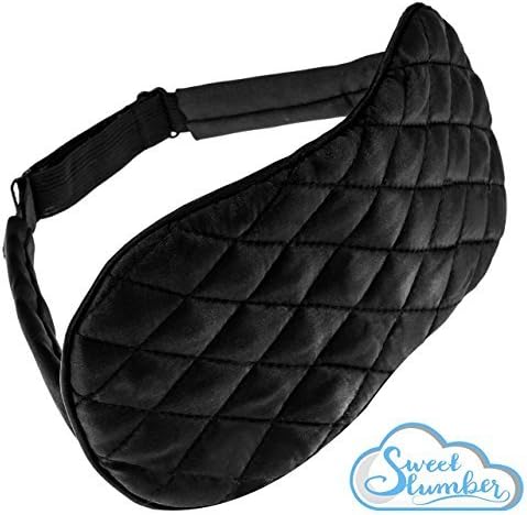 Sweet Slumber Sleep Eye Mask: No. 1 Recommended, Premium soft material, Blackout technology, Comfortable, Adjustable, Heavenly. Sleep better today.