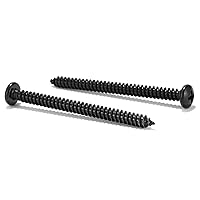 Vista 27 de Tornillo de madera #7 x 3/4 pulgadas, 100 unidades, 18-8 (304), cabeza de acero inoxidable, tornillos autorroscantes rápidos para paneles de yeso