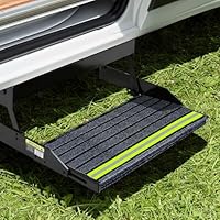 Pinyenr Wohnmobil Trittstufen Fußmatte,Wohnmobil Fußmatte für Trittstufe Mit Nächtlichen Reflektierenden Streifen Camping Trittstufen Matte Wohnmobil Zubehör