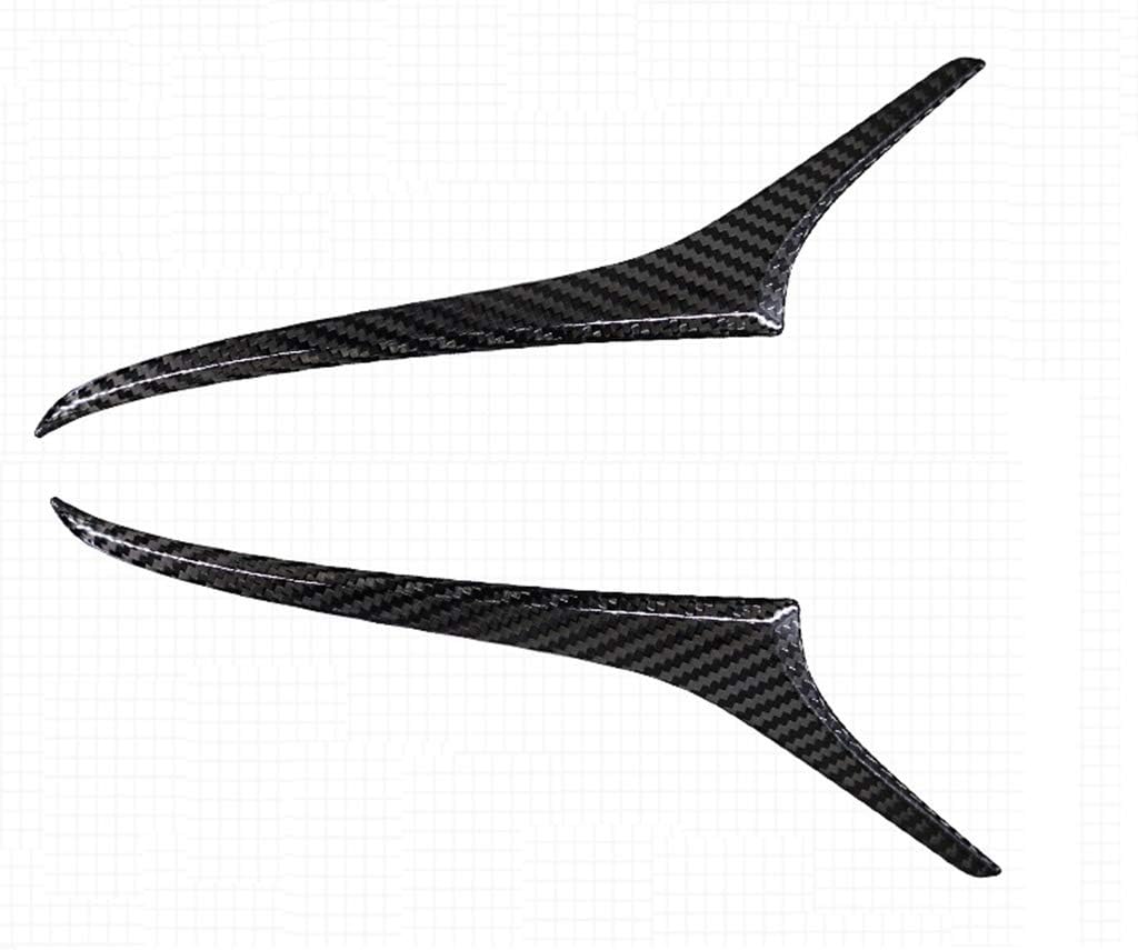 New Carbon Fiber Mirror Cover Sticker 4PCS Compatible with Lexus LC LC500 LC500h 2016-2019