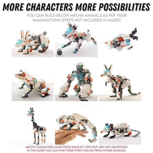 Image of Sky Tech 3 in 1 Architect Brick Toys 237+ Pieces Building Block - Space Astronaut Theme Blocks and Bricks - Robot, car, Aircraft Educational Engineering Construction Learning Toy for Kids