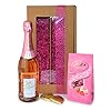 “Jules Mumm Rosè Dry mit Lindorkugeln Erdbeer und Vollmilchschokoladenherzen von Lindt”