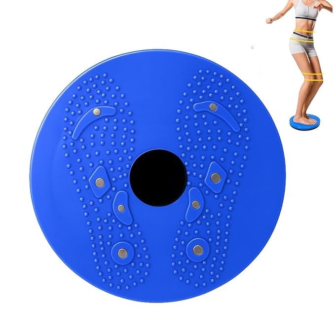 Generic Tummy Twister for Weight Loss – Ab Twister Disc for Home Workout – 360° Magnetic Twisting Waist Disc – Slimming Figure Trimmer with Non-Slip Surface – Fitness Equipment for Men & Women