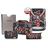 derdiedas schulranzen ergoflex Serie: ErgoFlex DerDieDas ErgoFlex Schulrucksack Set 5 tlg. Snake