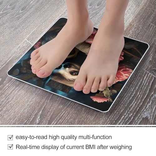 Báscula Digital de Baño con Pantalla LED Transparente miniatura 5