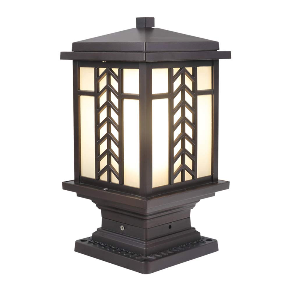 Nórdica al Aire Libre Grande Columna Faros Patio Jardín impermeabilización de terrazas Lights Hotel Puerta de Parques Columna Luces IP54 Decorativa Lámparas LED Lámparas de bajo Consumo