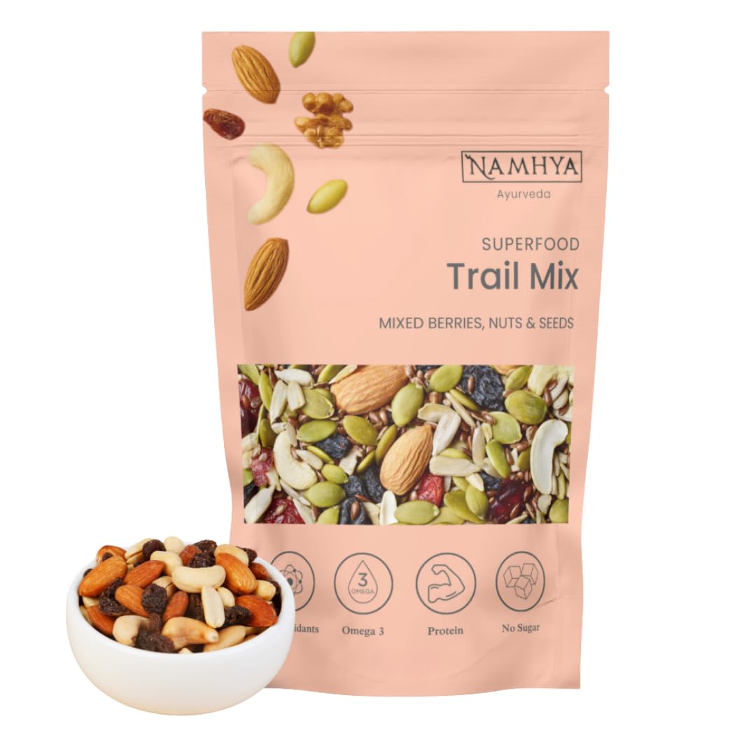Namhya Premium Trail Mix | Energy Packed Fitness Snacking | 125g Pack of 4