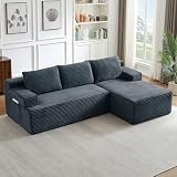 La conception modulaire vous permet d'assembler le canapé librement : ce canapé est composé de plusieurs parties, et vous pouvez utiliser chaque partie indépendamment, comme chaise longue ou petit canapé, mieux adapté aux petits espaces. Vous pouvez également les combiner pour créer un grand canapé ou un canapé-lit élégant. Parfait pour se détendre, lire ou passer du temps en famille.