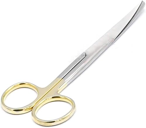 Tijeras de operación Primeros auxilios Corte Deaver Super Cut Tissue Fino Tc Carburo de tungsteno Sharp Blunt Standard Disección Oficina Laboratorio