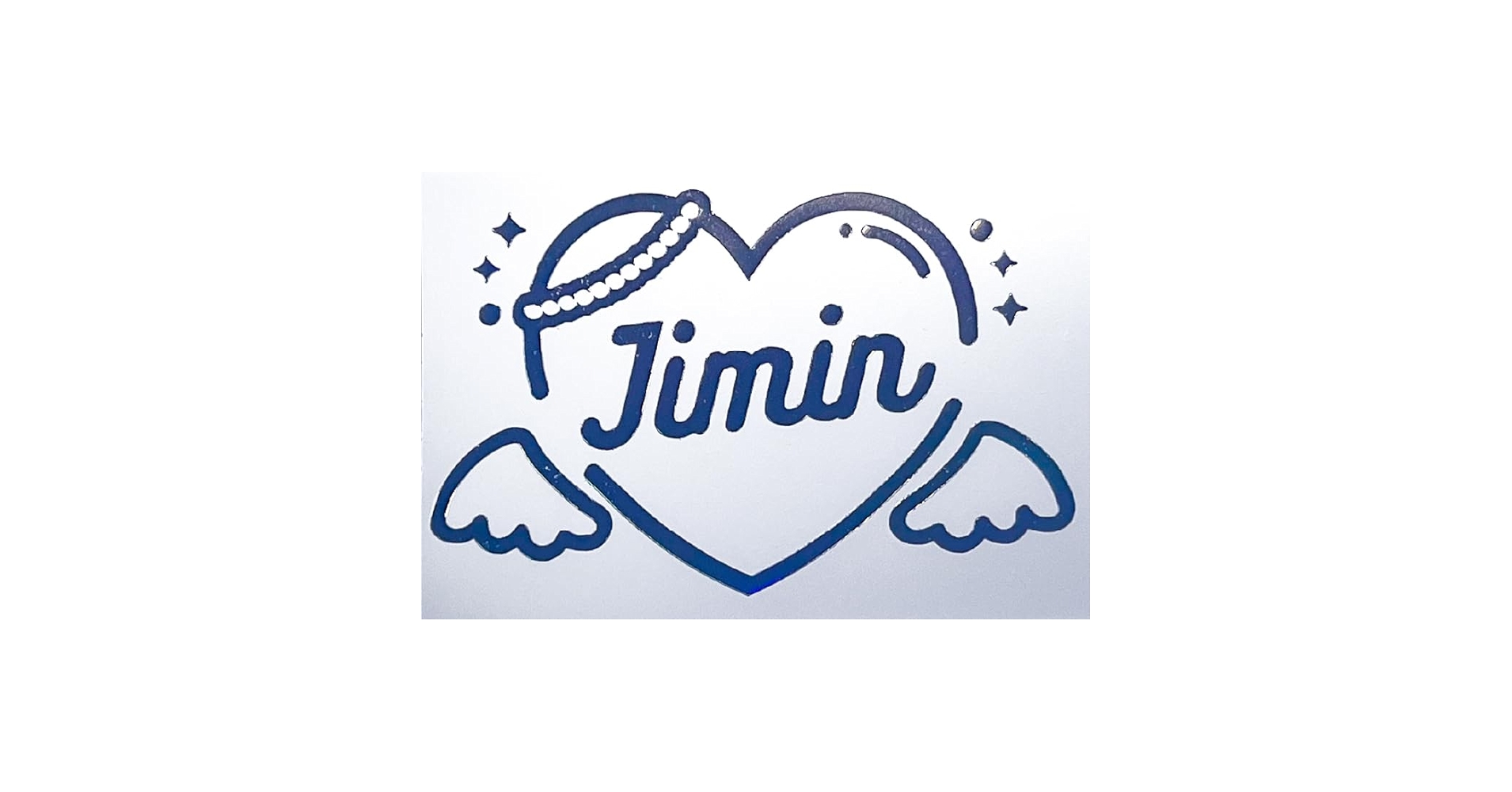 Amazon.co.jp: BTS アミボム ペンライト用 ホログラムステッカー