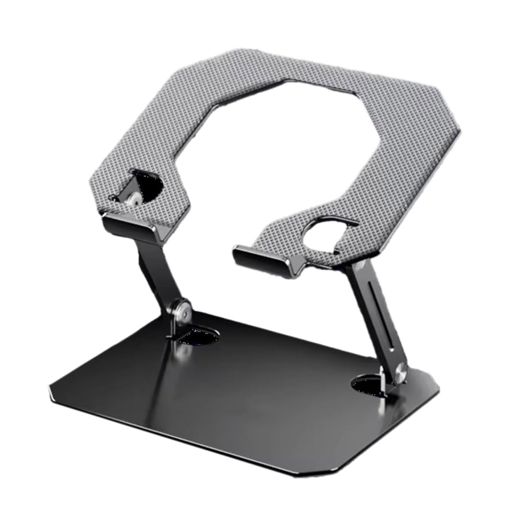 Soporte plegable para tableta, diseño hueco grande que mejora la estabilidad y la refrigeración para jugadores y portátiles de 11/12 pulgadas
