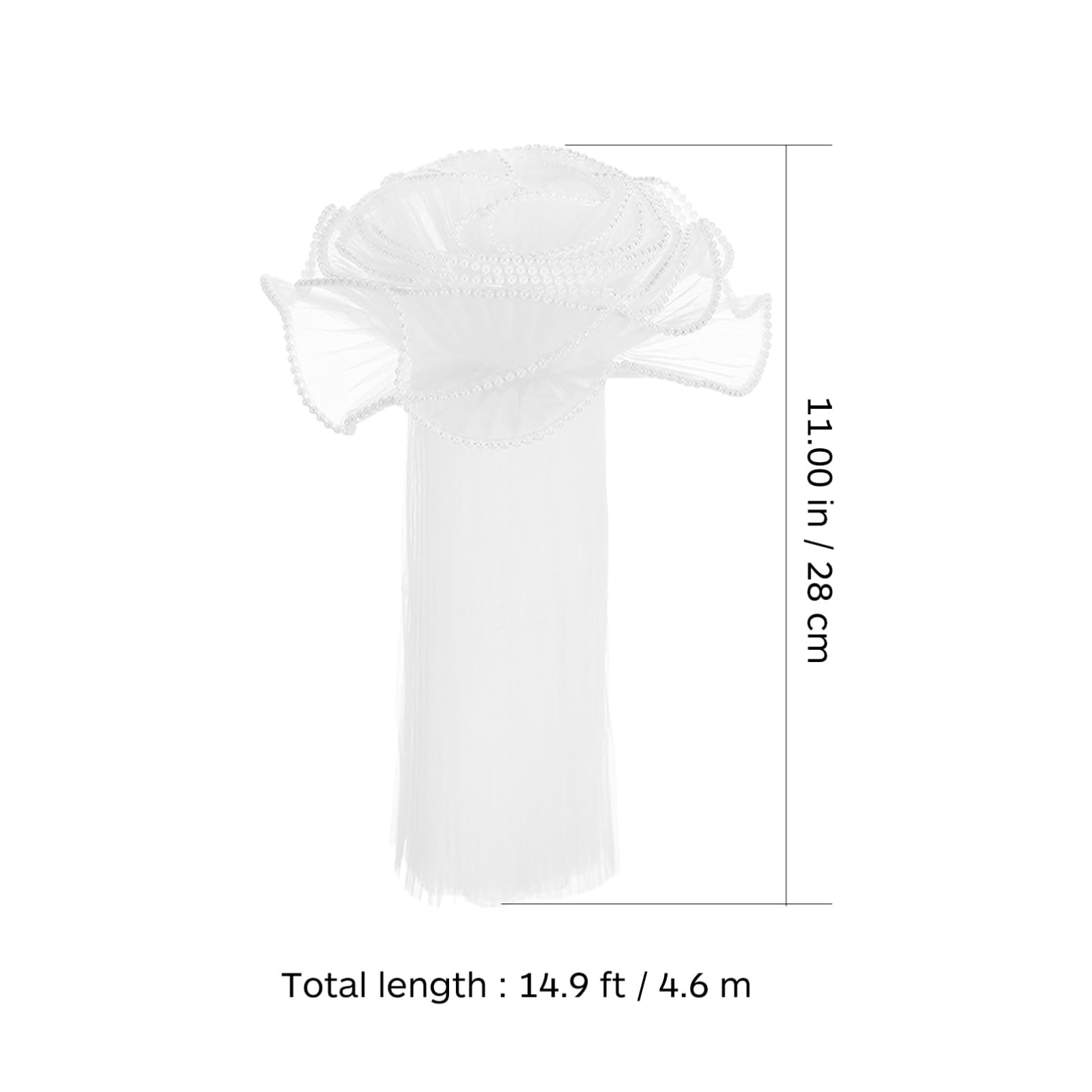 VILLCASE Ft Wavy Pearl Yarn 4 Yard Floral Wrapping Paper for Fresh Flower Arrangement