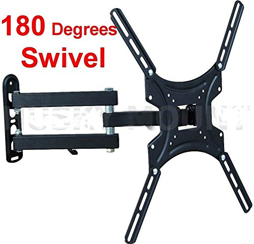 Full Motion TV Wall Mount Tilt Swivel 32 39 40 42 46 47