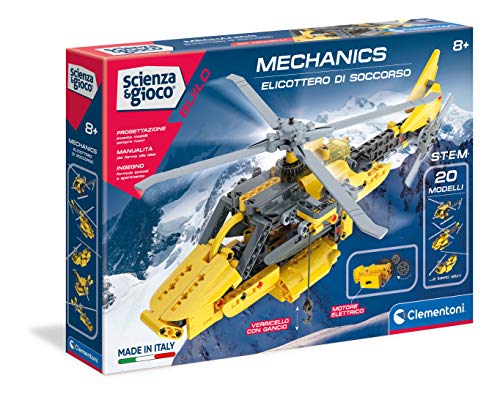 Clementoni- Laboratorio di Meccanica-Elicottero-Set Costruzioni...