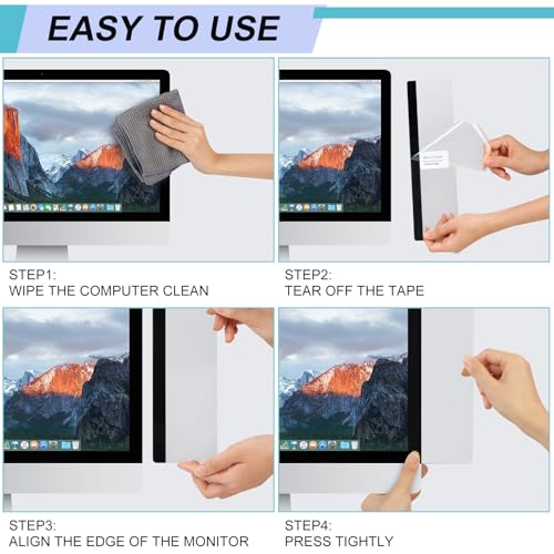 image for Joyberg 3PCS Monitor Memo Board, Memo Board for Computer Monitor, Moni