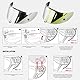 Shkalacar Helmvisier Ersatz für HJC RPHA11 RPHA70 Helm, Integralhelm Visier UV-Beständig, Beschlagfrei und Kratzfest, Motorrad Gesichtsschutz Helmzubehör(Transparent)