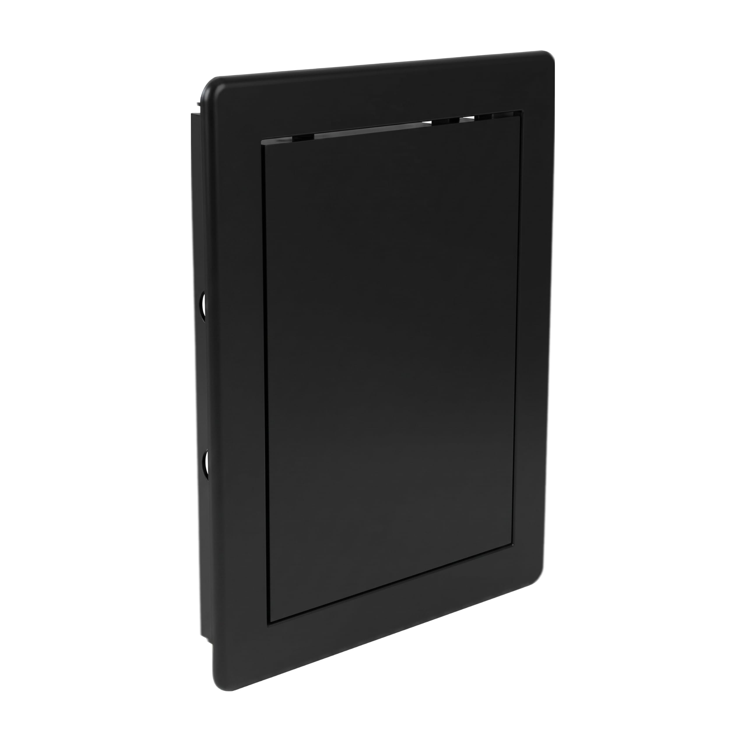 Repa Market 150 x 200 mm Plasterboard Access Panel – Black Plastic Inspection Hatch for Walls & Ceilings, Bath Panel & Fuse Box Cover Cabinet, Access Hatch, Easy Install for Plumbing & Electrical