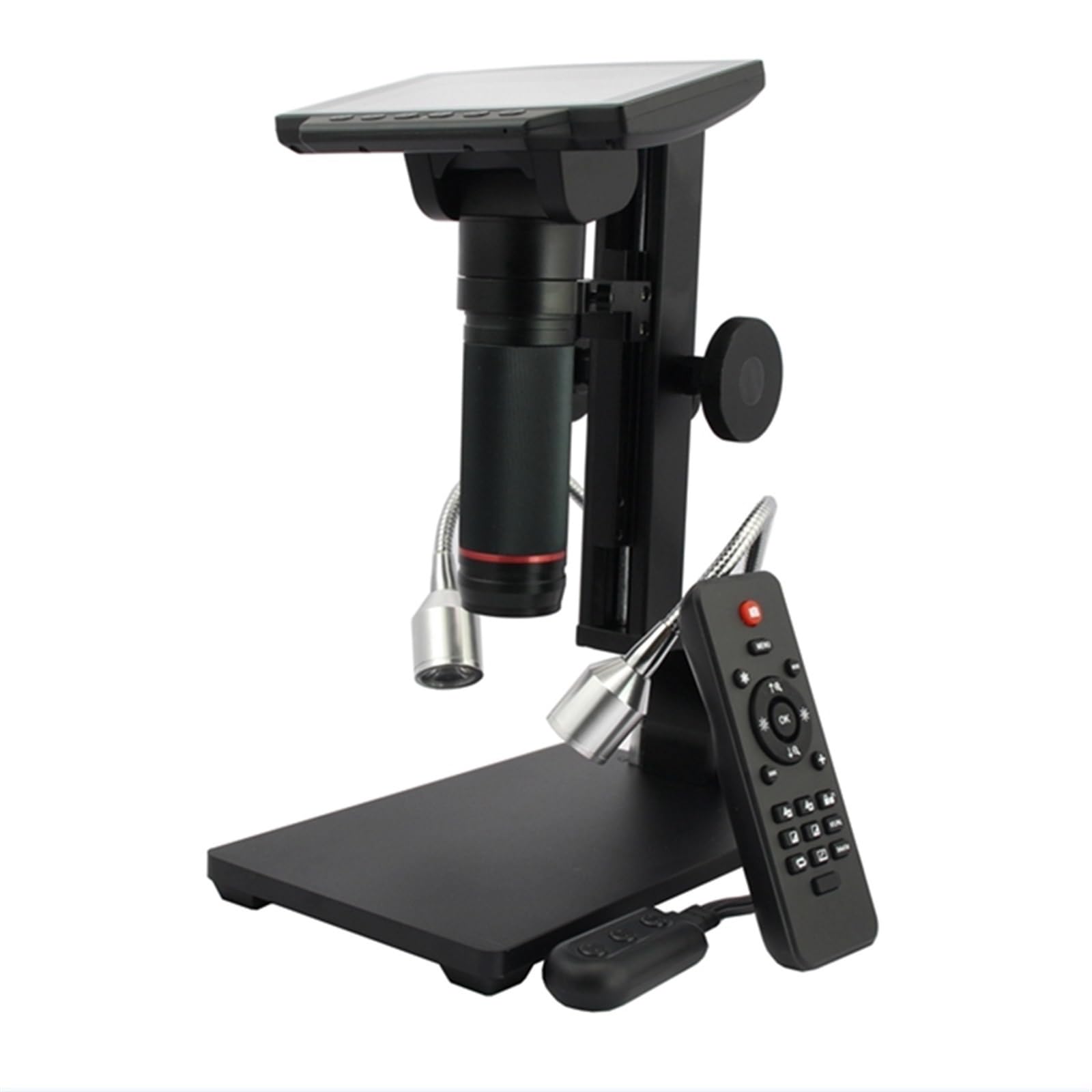 HDMI-USB-Digitalmikroskop, 1–560 X 5 Zoll, HD, Industrielles Elektronisches Video-Mikroskop, Handy-Reparatur, Lötlupe Klar Und PräZise