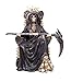 Ruler of the Underworld Reaper on the Throne Resin Statue, 10 1/2 Inch (H)