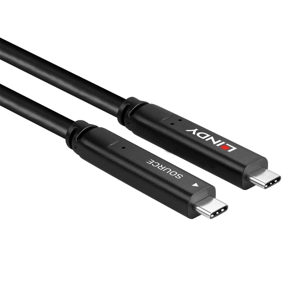 LINDY Cavo ibrido USB 3.2 Gen 2 e DP 1.4 Tipo C, 10 m