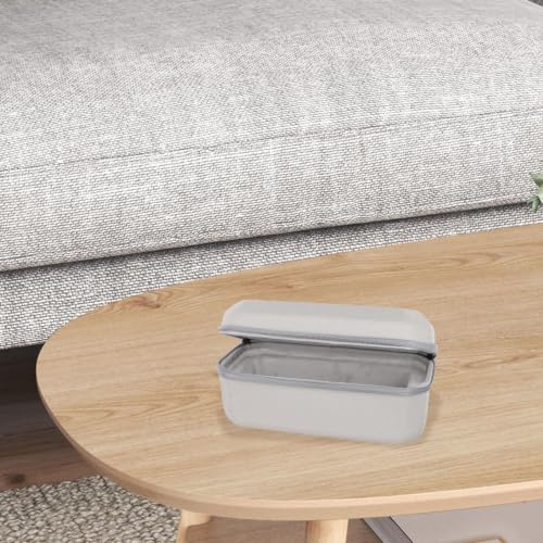 Estuche rígido para proyector Magcubic HY300 y HY320 - Funda resistente al agua con bolsillos para accesorios, color gris, 30 x 16 x 13,5 cm miniatura 5