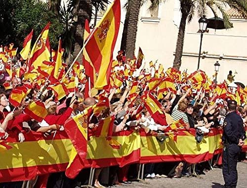 Rollo de Bandera de España (Sin Escudo 150 cm x 45 M)