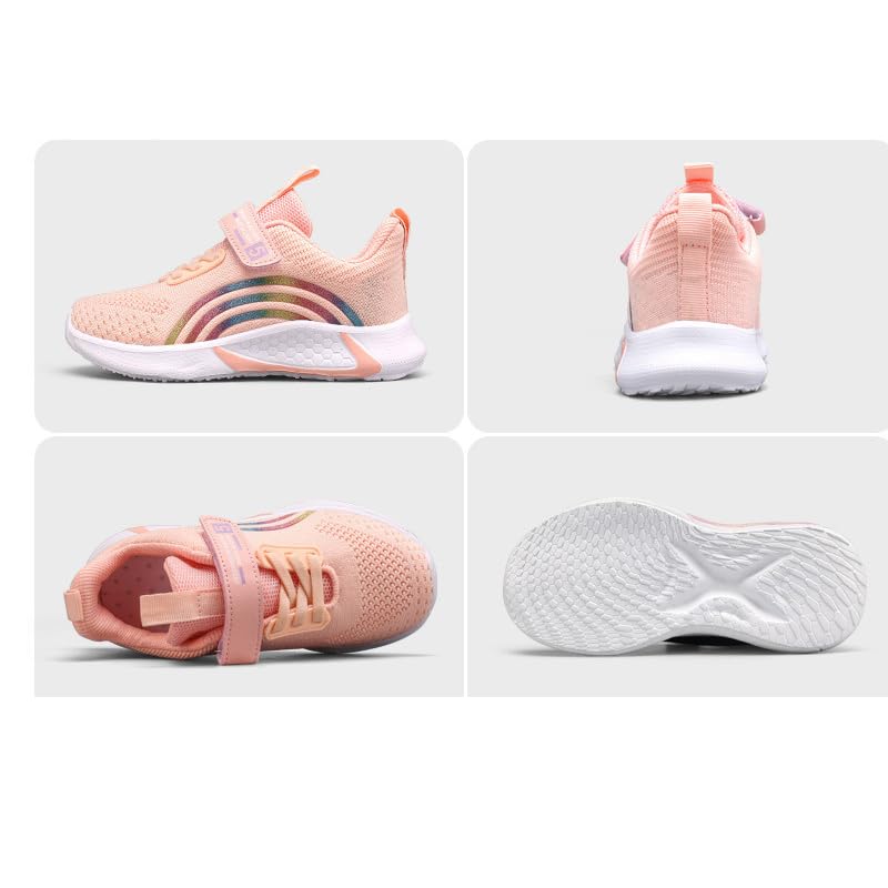 Girls Sneakers Athletic Kids Girl's Walking Shoes Breathable Kids Running Shoes Lightweight4
