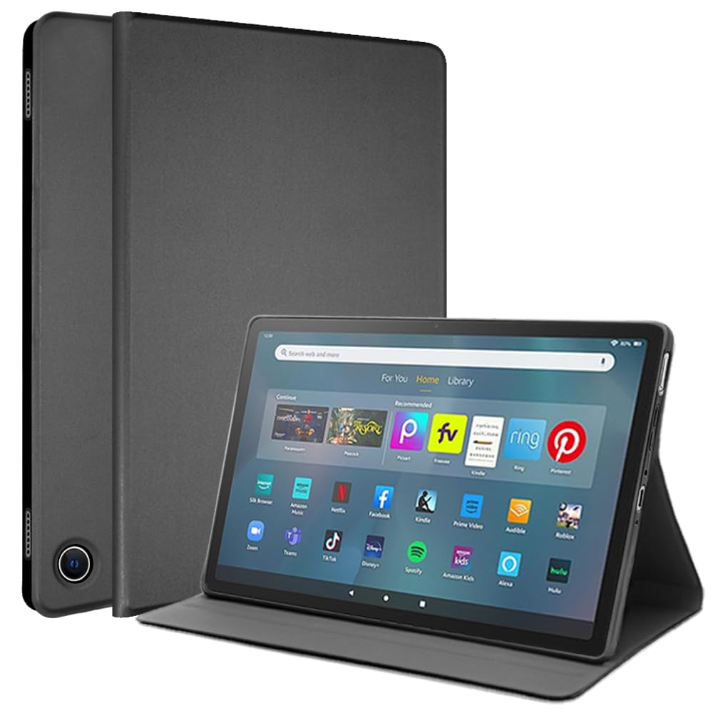 TECHGEAR Smart Case Für Fire Max 11 (2023) – Grau, Mit Standfunktion, Auto Wake/Sleep, Eckschutz