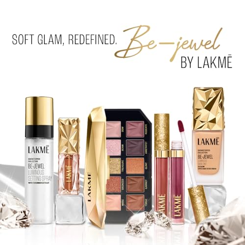 Image of Lakme Be-jewel Satin Eye Tint |One-Step Liquid Eyeshadow | Air light Mousse Texture |Waterproof - 06 Sepia 4.5ml