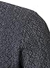 HOOD CREW Mens Zip Jumpers Long Sleeve Warm Sweater Soft Cozy Knitwear Pullover for Men Dark Grey XXL #5