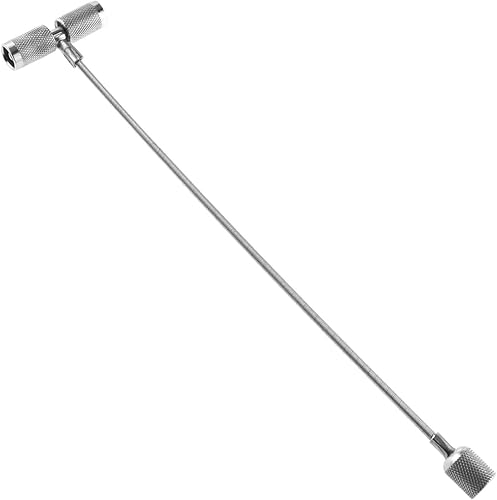 DGZZI Herramienta de pesca de vástago de válvula, herramienta de instalación de vástago de válvula 3 en 1, extractor de neumáticos de coche,