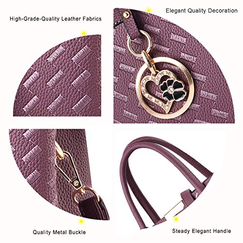 Cocifer Purses And Handbags For Women Fashion Leather Top Handle Satchel Shoulder Tote Bags #TOP5