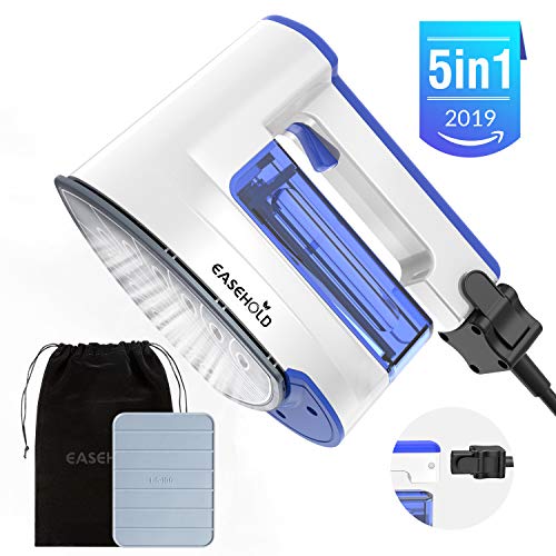 EASEHOLD Travel Clothes Steamer Handheld Garment Steamer Flat and Vertical Steamer Iron Portable Steamer for Clothes