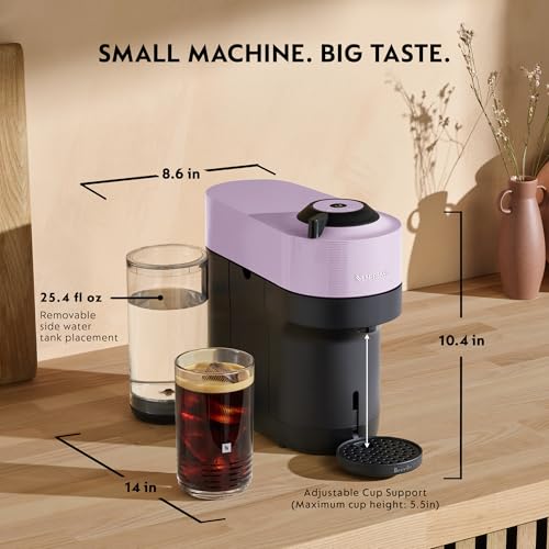 Image of Nespresso Vertuo Pop+ Bundle by Breville, Lilac