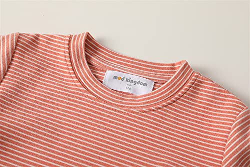 Image of Mud Kingdom Little Girls Long Sleeve Tee Shirts Soft Turtleneck Layering Pullover Slim Stretchy Tops