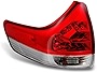 AKKON - For Toyota Sienna SUV Red Clear Rear Tail Light Brake Lamp Repalcement Dirver Left Side Outer Piece