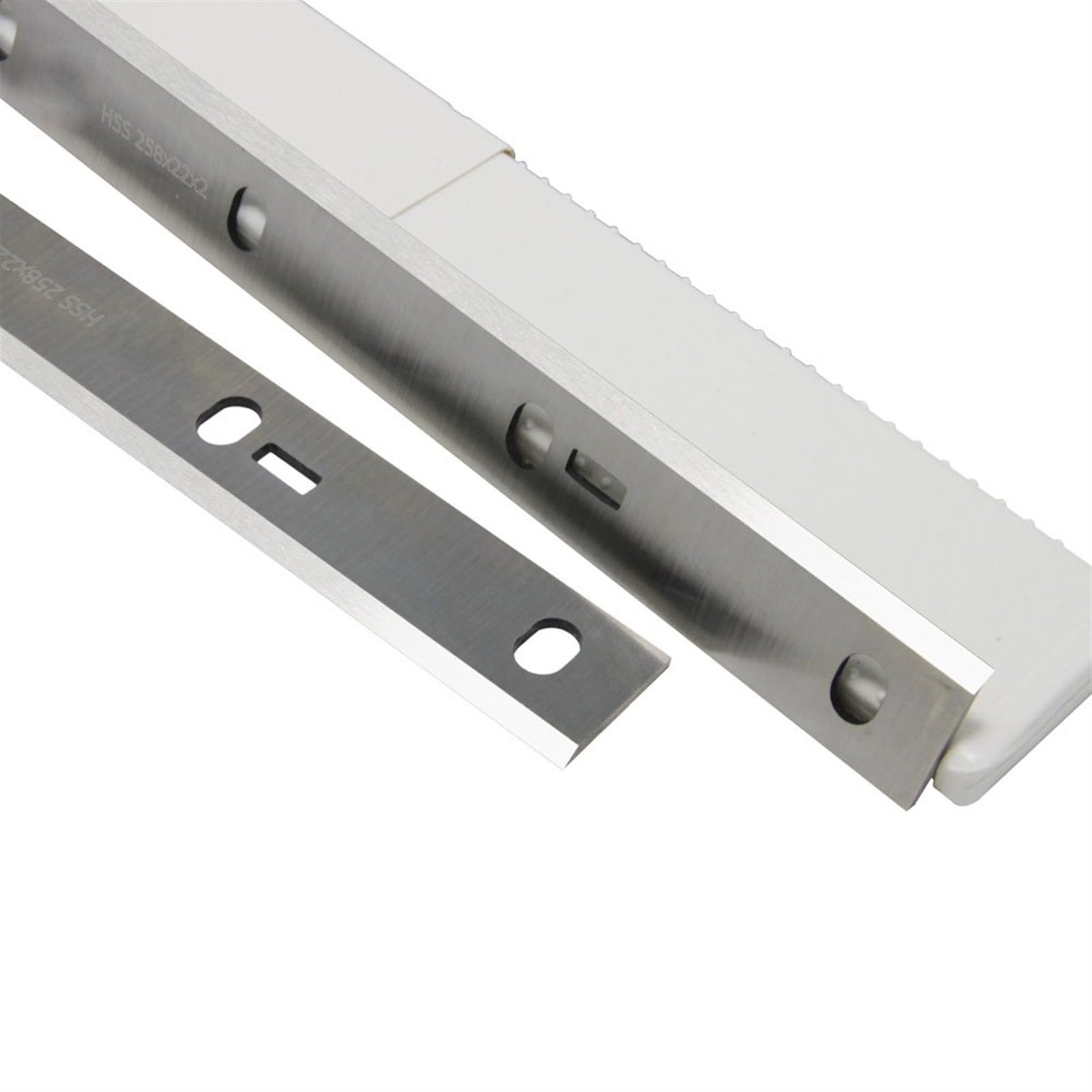 Lama for pialla in Legno HSS 258 x 22 x 2 mm Spessore Coltello, for Scheppach HMS1080 1050 1070 Bernardo PT-250 Kity DRA 260