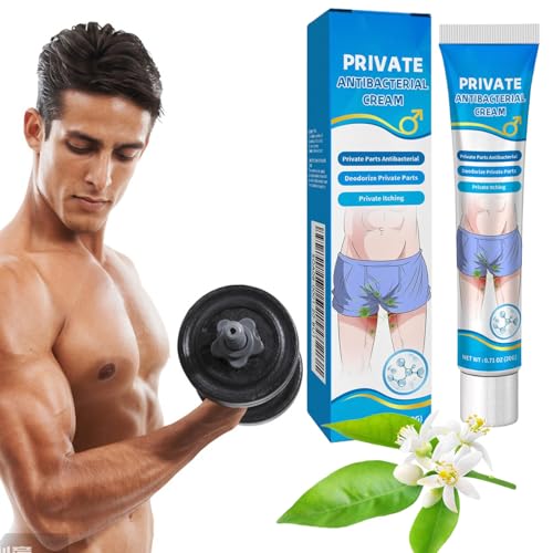 Crema para Aliviar la Picazón,Crema Corporal para la Piel, Jock Itch,para Picazón de Parte Privada para Hombre, Para El Tratamiento De La Intimidad,20g