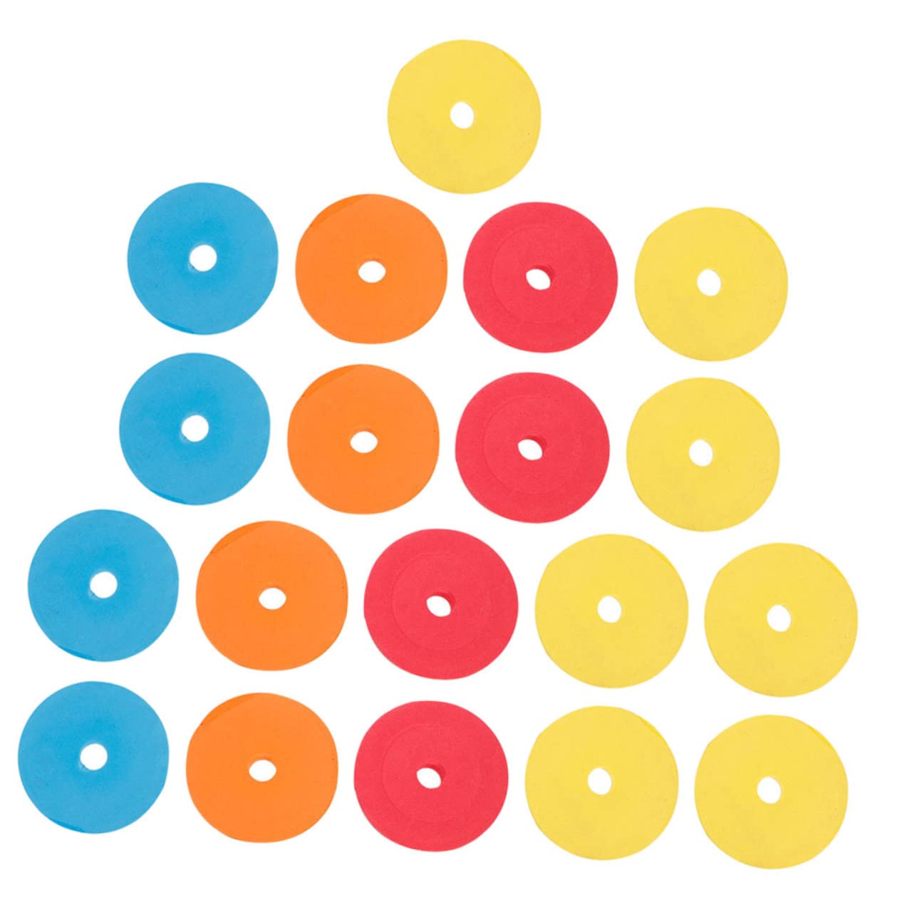 NOLITOY 20pcs Spool Fishing Pole Holder Fishing Tool Fishing Pole Wheel Fishing Equipment Fishing Line Accessories Fishing Accessories Fishing Line Spooling Tool