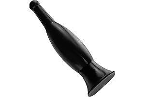 Super Soft Butt Plug, 8" Beer Bottle Anal Plug