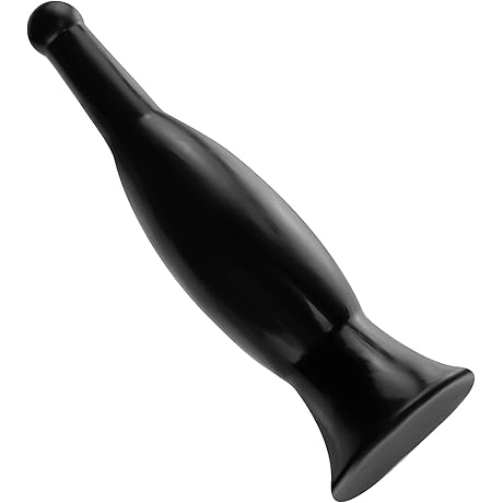 Super Soft Butt Plug, 8" Beer Bottle Anal Plug