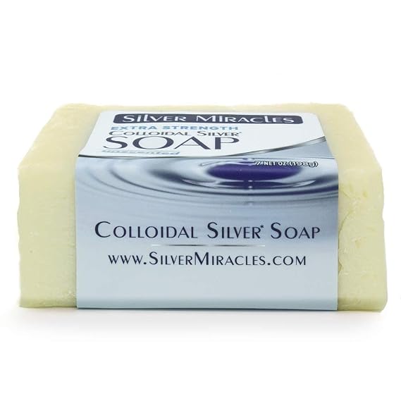 Silver Miracles - Extra Strength Colloidal Silver Soap - Two Pack