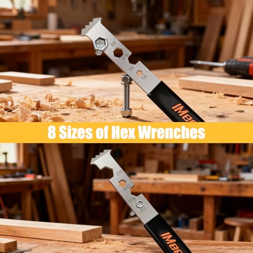 Herramienta para quitar pavimento 2 en 1 con llave hexagonal miniatura 4