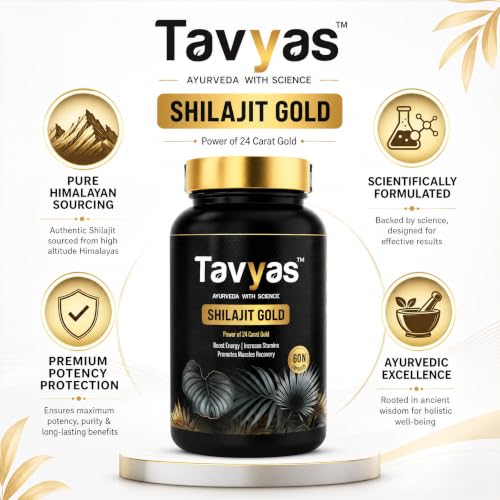 Image of Pure Original Himalayan Shilajit /Shilajeet Resin 60 Capsule| Serving | For Energy, Endurance & Vitality| 100% Ayurvedic