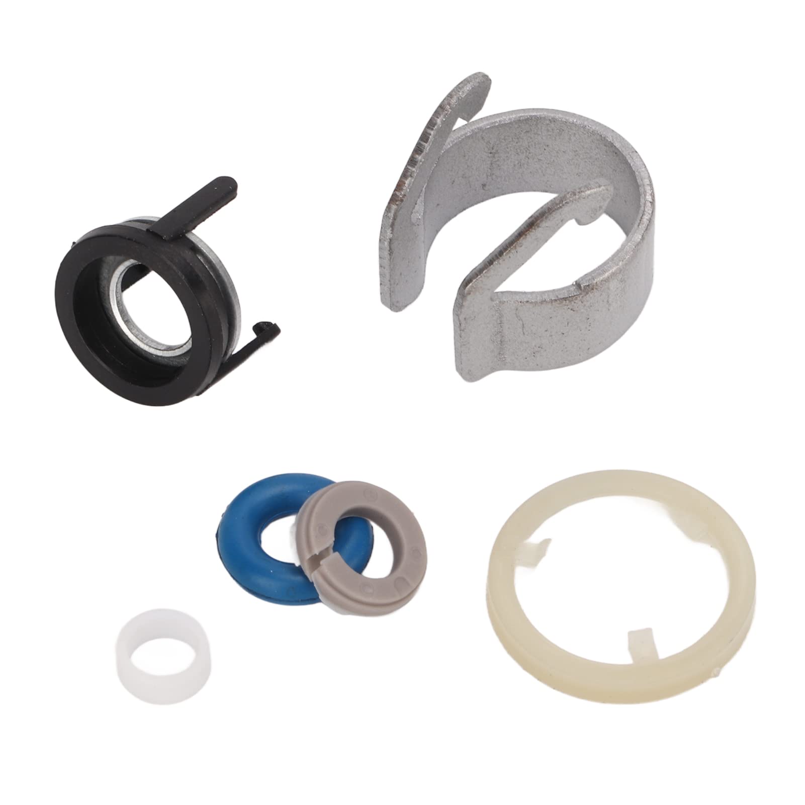 Iniettore di Carburante per Auto Kit di Riparazione 4 Set Guarnizioni Iniettori di Carburante Kit di Riparazione O Ring Gomma Metallo 06H998907B Sostituzione per S5 S4