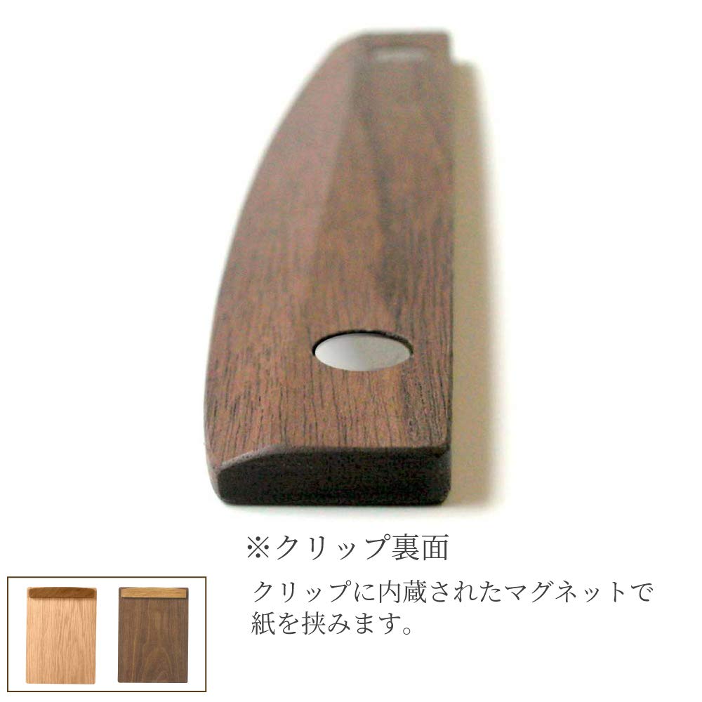 Amazon | コレクト クリップボード 木製 マグネット式 A5
