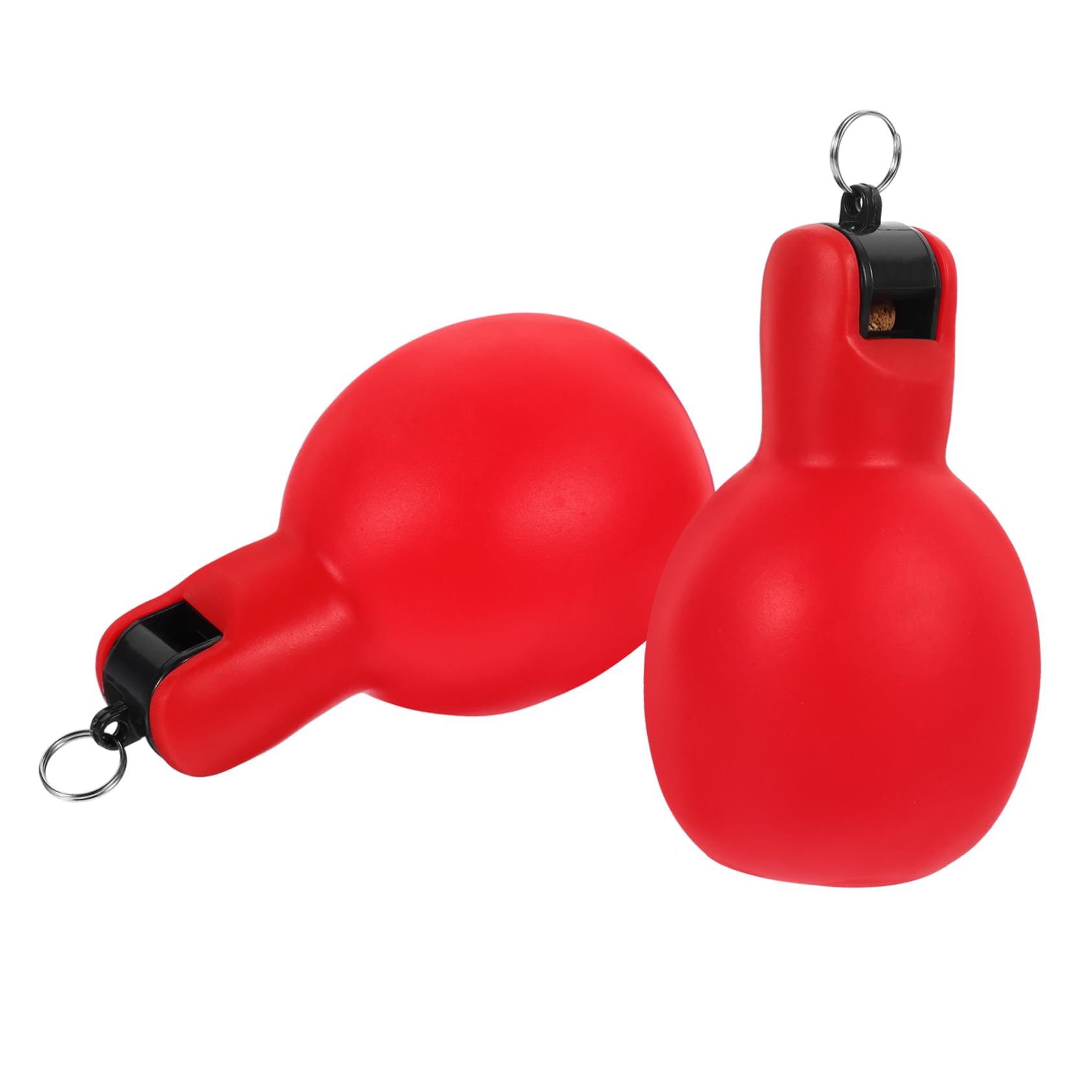 BESPORTBLE Sifflet Extérieur Sifflet pour Les Enseignants Sifflets Sifflet De Randonnée Coup De Sifflet pour Les Entraîneurs Sifflet Multifonction Sifflet pour Le Camping PVC Rouge