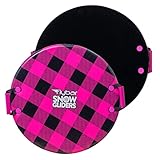 Flybar Snow Sled for Kids and Toddlers- Foam Saucer Disc, Ages 6+, Easy Grip Handles, Durable with Slick Bottom & PE Core Build, Lightweight Snow Boards, Snowboard Toys for Outdoor, Up to 110 lbs, 26'