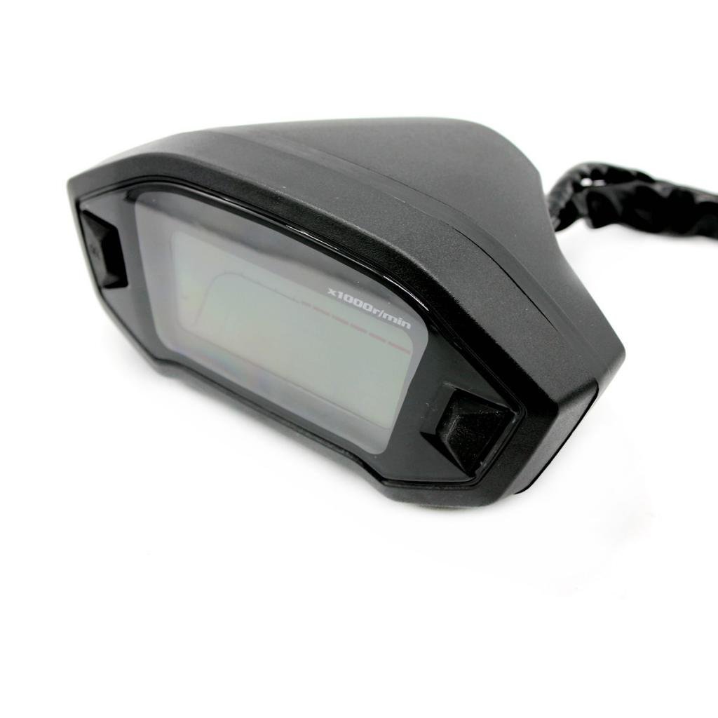12 V Universel Moto LCD Digital Jauge Multifonctionnelle de Moto Compteur Vitesse Tachymetre
